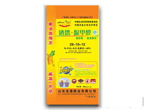 硒鐠脲甲醛緩控釋復混肥料26-10-12-