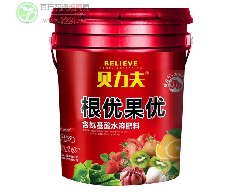 根優(yōu)果優(yōu)含氨基酸水溶肥20kg
